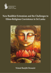 New Buddhist Extremism and the Challenges to Ethno