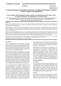 kashaya and ksheerpaka - International Journal of Pharmacy and