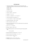 Created July 2013 MA 90 Study Guide 1. Add, Subtract, Multiply