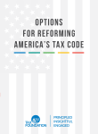 options for reforming america`s tax code