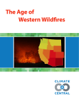 The Age of Western Wildfires