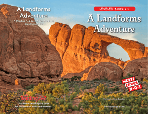 A Landforms Adventure