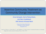 Assertive Community Treatment as Community Change Intervention