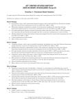 Sample Responses Q1 - AP Central