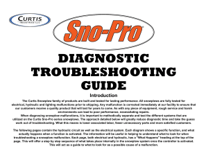 DIAGNOSTIC TROUBLESHOOTING GUIDE
