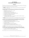 AP® BIOLOGY 2007 SCORING GUIDELINES (Form B)