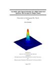 Assembly and Characterization of a High Numerical Aperture