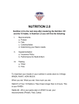 nutrition 2.0 - FFROnline.tv