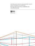 CENTRALIZED DEVICE MANAGEMENT HELPS DRIVE BUSINESS