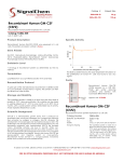 Recombinant Human GM-CSF (CSF2) Recombinant