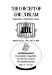 The Concept of God in Islam PDF