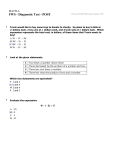 MATH-A Exam #0 FWS - Diagnostic Test