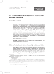 The Likelihood Ratio Test of Common Factors under Non