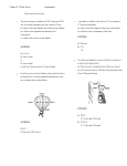 Assignment 1 Chapter 8: Planar Forces