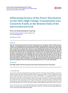 Influencing Factors of the Power Fluctuation on the Ultra High