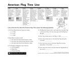 American Flag Time Line