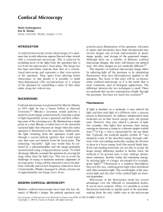 Confocal Microscopy - Emory Physics