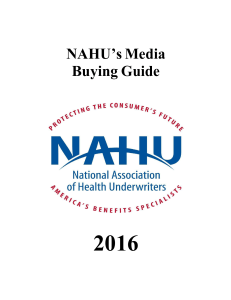 NAHU`s Media Buying Guide