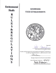 Denver Food Establishment Regulations