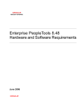 Enterprise PeopleTools 8.48 Hardware and Software Requirements