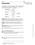 1.4 Paramecium