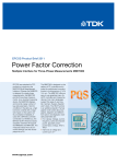 EPCOS Film Capacitors - Power Factor Correction