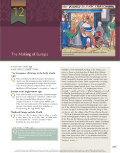 Europe in the High Middle Ages