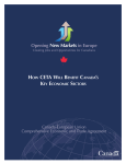 How CETA will benefit Canada`s key economic sectors