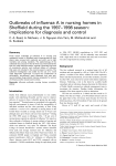 Outbreaks of influenza A in nursing homes in