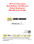 hi*lite insulators save energy and dollars avoid generating non