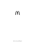 2014 Annual Report - McDonald`s Corporation
