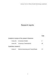Research reports