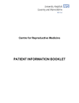 patient information booklet - University Hospitals Coventry and