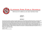 science grade: 6 - Elmwood Park Public Schools