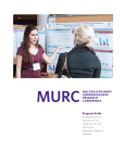 MURC Program Guide 2017 - Student Services