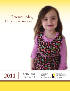 Research today, Hope for tomorrow.