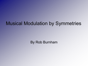 Musical Modulation by Symmetries