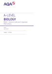 A-level Biology Mark scheme Unit 05