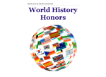 World History Honors