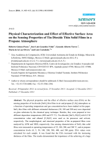 Physical Characterization and Effect of Effective Surface Area on the