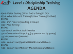 Level 2 Training Seminar