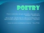 Poetry - Beavercreek City School District