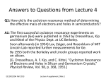 Answers to Questions - EECS: www