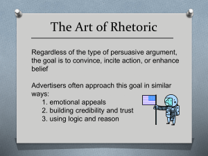 The Art of Rhetoric