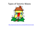 Types of Seismic Waves