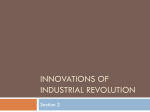 Inventions of Industrial Revolution