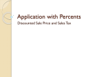 Application with Percents