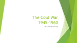 The Cold War _1 - Mater Academy Lakes High School