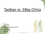 Taobao vs. EBay China