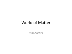 World of matter - Kindle Education